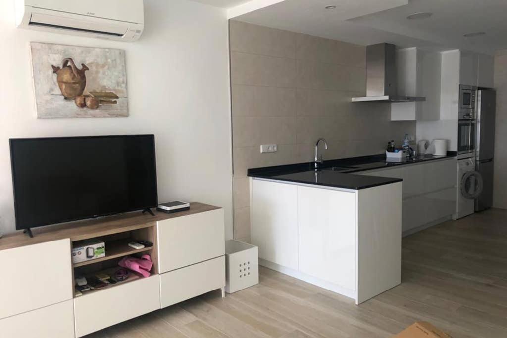 Sea Frontline Apartment 'Faraona'. Pool. Wifi Santanyi Ngoại thất bức ảnh